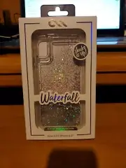 Case-Mate Silver Waterfall Case - iPhone XS Max - Liquid Glitter (Silver)