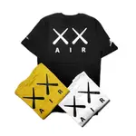 男士 T 恤品牌 AIR JORDAN X KAWS 高級 T 恤 T 恤 DISTRO 品牌短袖現代男士 T 恤