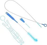 HONITANO 1 Set Bottle Cleaning Brush Nylon Blue Water Bladder Cleaning Tools Plastic Kitchen Cleaner