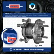 Wheel Bearing Kit fits FORD GRAND C-MAX 1.0 Rear 12 to 19 B&B 1682628 1682638
