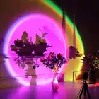 Sunset Lamp Projection,16Colors Changing Projector LED Mellow Floor Lamp Rainbow
