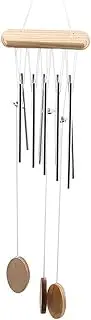Wind Chimes Copper Money Wind Chime Pendant Balcony Outdoor Yard Garden Home Decoration Metal Pipe Wind Chime Large Wind Chimes Bells Tubes Wind Chimes Outdoor (Size : E Silver 10 Tube)