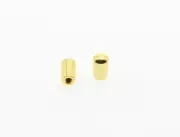2x Gold Metric Metal 3 Way Toggle Switch Tip M3.5 Pickup Switch Knob