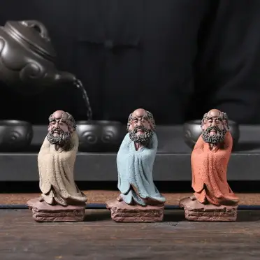 紫砂仏像 座禅達磨祖師像 茶道具 茶寵 装飾品 工芸品 置物 紫砂仏像 座禅達磨祖師像 茶道具 茶寵 装飾品 工芸品 置物 紫砂仏像