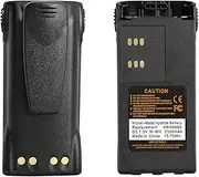 2Pack HNN9008A HNN9008 HNN9009A 2100mAh 7.5V Ni-MH Battery for Radio HT750 HT1225 HT1250 GP320 GP328 GP338 GP328 PR860 with Belt Clip