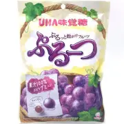 Uha Chewy Grape Flavored Candy 80g