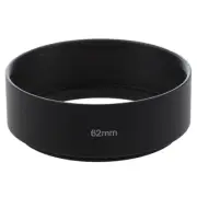 62mm Screw Mount Metal Lens Hood for Digital Video Camera C7C12552