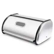 Stainless Steel Bread Box for Kitchen Countertop, Extra Thick Sturdy Bread St...