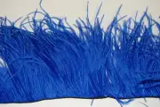 36" OSTRICH FEATHER FRINGE - ROYAL 3-6" Craft/Pad/Trim