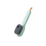 Cleaning Brush Oft Bristled Liquid Shoe Cleaning Brush Long Handle Shoe Clothes Board Brushes Household Cleaning Tools(1 Pack)