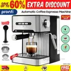 Coffee Machine Espresso 20 Bar Cappuccino Latte Maker Cafe Steam Milk Frother