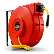 ReelWorks Air Hose Reel Retractable 3/8" Inch x 50' Foot