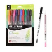 Gelly Roll Gel Pens - Medium Point Ink Pen for Journaling, Art, or Drawing - ...