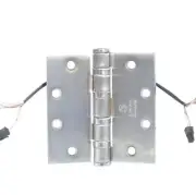 McKinney T4A3786 4 1/2 X 4 1/2 US26D Electrified Hinge QC2 Two Wire Molex