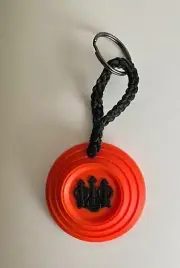 Beretta Orange Clay Pigeon Keychain Target Trap Shooting Sporting Clays