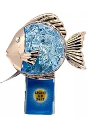 Bath Body Works ANGEL FISH Optic Ocean Blue Wallflower Diffuser Plug in Light