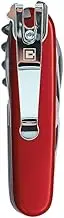 SwissQlip Deep Carry Pocket Clip Compatible with 91mm Victorinox Swiss Army Knife Models (Chrome)