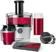 [NutriBullet] NBJ-200 Juicer Pro Compact 2 Litre Pulp Basin 1000 W Black, Silver