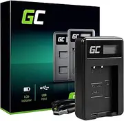 Green Cell® LC-E17 Charger for Canon LP-E17 Battery and EOS 750D, EOS 760D, EOS 77D, EOS 8000D, EOS Rebel SL2, EOS Rebel T6i, EOS Rebel T6s, EOS Rebel T7i, Kiss X8i Cameras (5W 8.4V 0.6A SCH) Black)