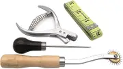 KUNPENG - Pattern Designer Set - NOTCHER+AWL+TRACING Wheel+Tape