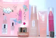 Clinique Traverl Set, chubby stick, moisture surge, All About Eyes, Face Spray