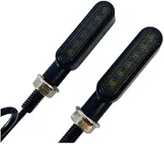8Mm Mini Led Motorcycle Turn Signal Lamp Indicators Blinker Flasher Turn Signal Light for Yamaha Motorcycle Indicator Lights
