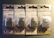 4 ~ Borne Lifestyle 2-Way Telephone Splitter for Fax, Modem, Telephone & Data