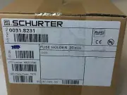 31.8231 SCHURTER 0031.8231 FUSE BLOK CARTRIDGE 600V 16A PCB ROHS 10 PIECES