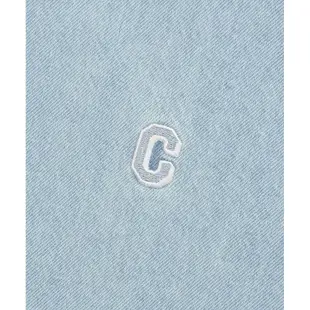 [COVERNAT] 純棉水洗牛仔襯衫襯衣（淺藍色）[H9]