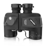 [EU Direct] AOMEKIE Powerful 10X50 Binoculars HD Military Marine Bird Watching Waterproof Telescope With Internal Rangef