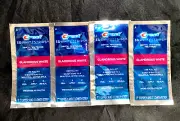 CREST 3D WHITESTRIPS..GLAMOROUS WHITE..WHITENING TREATMENT..4-packs=8 strips