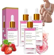 Soft Serve After Shave Oil,Strawberry Vanilla After Shave Oil,After Shave Oil Strawberry,After Shave Perfume Oil Smooth Skin for Women - Strawberry & Vanilla Scent (3 PCS)