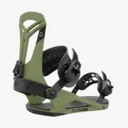 Brand New Mens 2025 Union Flite Pro Snowboard Binding Olive Green