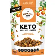 The Monday Food Co. Keto Gourmet Granola Orange Infused Crunchy Macadamia 300g