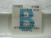 Bulova 11ACC - Watch Part #16W - Male Post - Ht 1.16 mm - Replacement / Repair