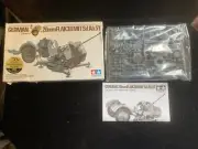Vintage Tamiya GERMAN 20mm FLAK38 MIT Sd.Ah.51 1:35 Scale Plastic Model Kit