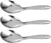 Rice Scooper 3pcs Rice Paddle Spoon Stainless Steel Rice Scoop Metal Serving...