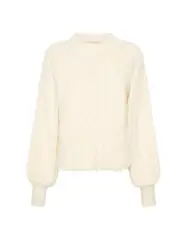 AJE Botanica Jumper Knit cream Sweater Warm winter size M Brand New