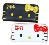 在飛比找Yahoo!奇摩拍賣優惠-【卡漫迷】 Hello Kitty 長夾 大臉 剩紅白款  