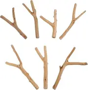 WESIEVYA Wooden Craft Sticks Driftwood Branches Natural Wood Log Sticks for Decor DIY Projects