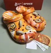 Crocs X Honey Nut Cheerios Clog Shoe Orange - Size 6J J6 - Kid Child