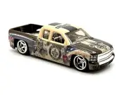 SHOP164 1/64 High End Custom Hot Wheels 07 Silverado New Orleans Saints Themed!