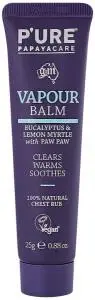 P'URE PAPAYACARE Vapour Balm (Eucalyptus & Lemon Myrtle with Paw Paw) 25g