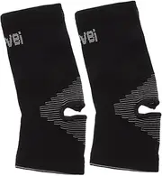 MUELODSIC 2Pcs Comfortable Knitted Fabric Foot Protector Gear for Taekwondo Martial Arts Breathable Sports Protection for Training Sparring Skin Friendly Elastic Design