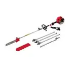 Pole Chainsaw Petrol Hedge Trimmer Pruner Chain Saw Brush Cutter Combo
