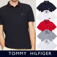 在飛比找momo購物網優惠-【Tommy Hilfiger】TOMMY 經典貼布立領Lo