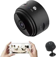 Secret Scope Cameras, Secret Scope Mini Security Camera, Mini Wire-Free Monitor with Night Vision Function, Outdoor Wireless 1080p HD (Black,1 pcs)