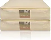 [JD FRESH] Big size lehenga Grown Ghagara bags, Cloth storage box, Storage box for clothes, saree organisers storage for wardrobe, 2 PCS, Lehenga Cover Cotton
