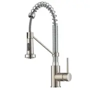Kraus KPF-1610SF Bolden 18" Pull-Down Spray Kitchen Faucet with Dual function
