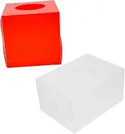 GARIOUANS 2pcs Box Suggestion Box Raffle Boxes Raffle Ticket Container Donation Boxes for Fundraising Ballot Boxes for Raffles Raffle Ticket Holder Raffle Ticket Boxes Card Boxes Pp